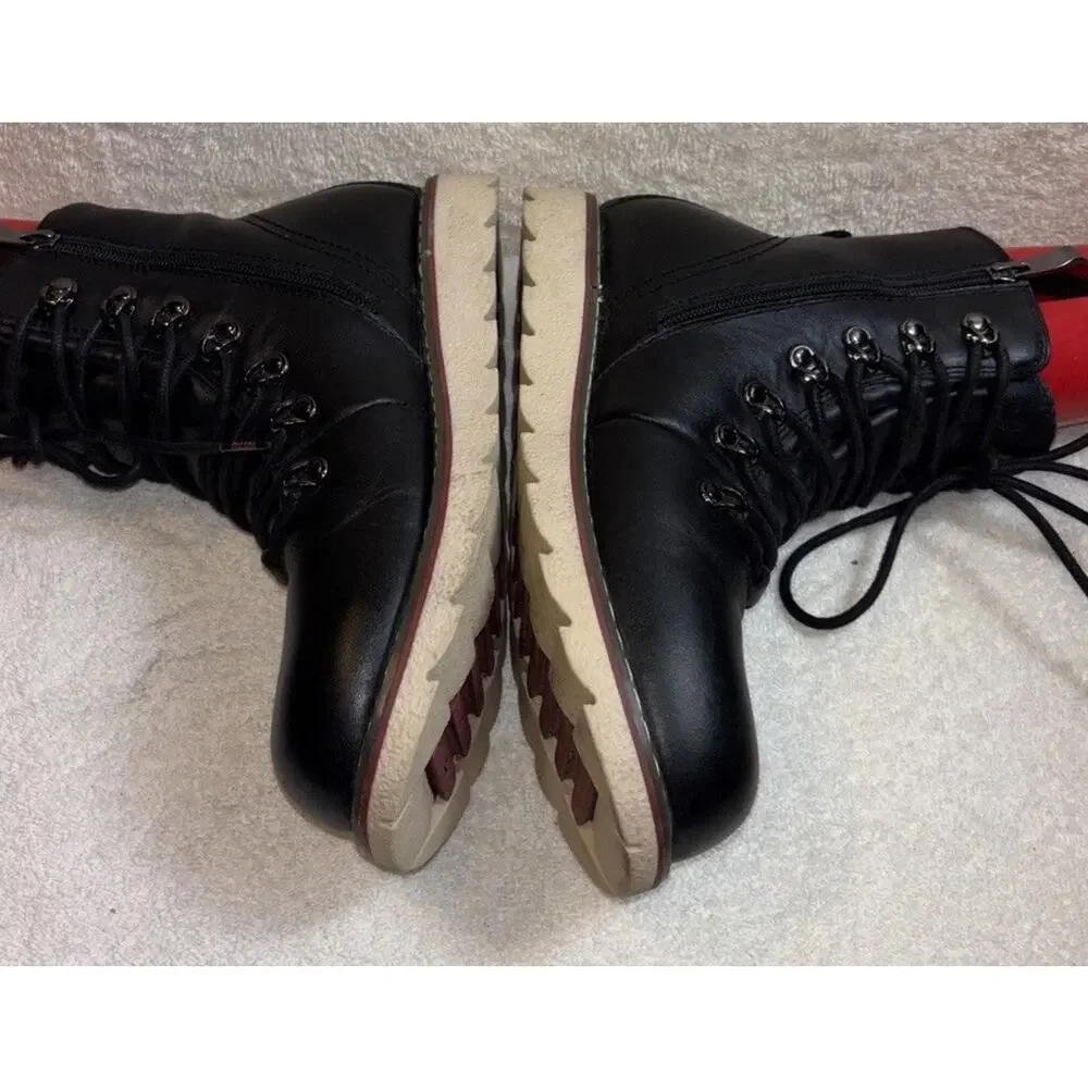 Royal Canadian Caplan Black Zip Boots Waterproof Men Size 8.5